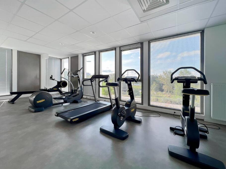 レンヌPerle De Baud - Centre - Luxueux - Fitnessアパートメント エクステリア 写真